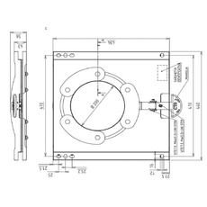 Miniature Embase passager ou conducteur pour Ducato X250 / X290 - CTA N° 2