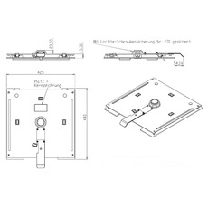 Miniature Embase fauteuil Conducteur VW T5/T6 - CARBEST N° 1