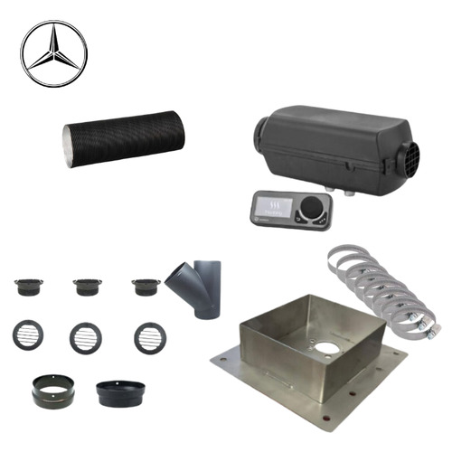 Kit chauffage Mercedes Sprinter L3H3 - L4H3 - montage interieur - AUTOTERM