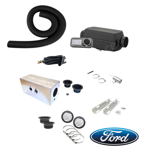 Kit chauffage Ford Transit Custom - L2H2 L3H2 - montage exterieur