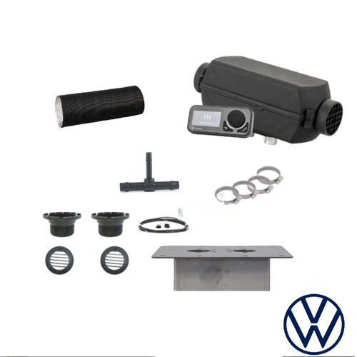 Kit chauffage Volkswagen T5 / T6 possédant un réchauffeur Webasto d'origine montage intérieur - AUTOTERM