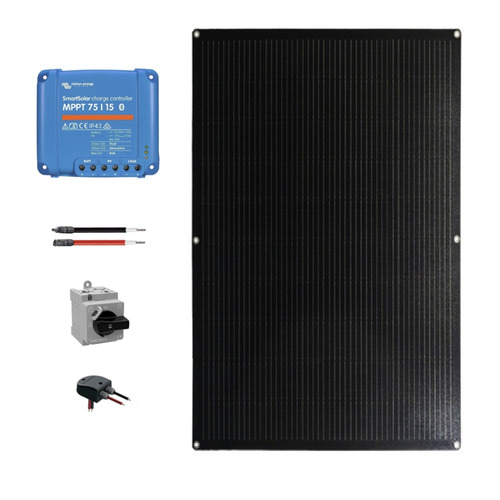 Kit solaire Fourgon - Panneau Flexible 180W / MPPT 75/15 - UNITECK