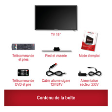 Miniature Téléviseur Smart Silverline HD DVD webOS Hub 19cm/47 pouces MobileTV + BARRE DE SON OFFERTE N° 1