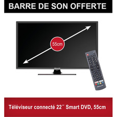 Miniature Téléviseur Smart Silverline HD DVD webOS Hub 55cm/22 pouces MobileTV + BARRE DE SON OFFERTE N° 5