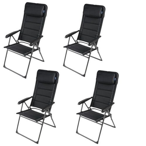 4 Fauteuils de camping Comfort Firenze - KAMPA DOMETIC