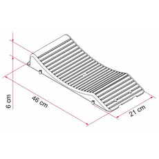 Miniature 2 paires de WHEEL SAVER cales de stationnement - FIAMMA N° 1