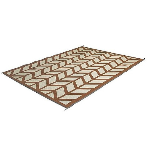 TAPIS FLAXTON ARGILE TAILLE XL (L350 x l 270 cm) - BO CAMP ATTENTION PRODUIT NEUF AVEC UN DEFAUT D'ASPECT SUITE A UN SINISTRE TRANSPORT - PRODUIT NEUF JAMAIS UTLISE