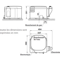 Miniature Truma Boiler Gaz et Electrique BGF - TRUMA N° 2