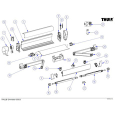 Miniature PIED STORE V2 1.90M - THULE N° 1