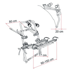 Miniature CARRY BIKE BACK PACK 2 VE N° 0