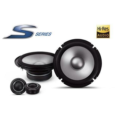 Kit 2 Voies Separees 16.5Cm Hi Res ALPINE S2-S65C