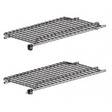 Miniature Grille inférieure plaque de zinc 442 mm x 209 mm N° 2