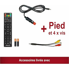 Miniature Téléviseur 19 pouces + Antenne TNT + lecteur DVD non connecté MOBILE TV N° 3