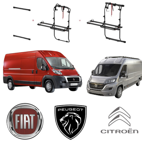 Pack complet - Carry Bike DJ Ducato ≥ 06 Black - FIAMMA