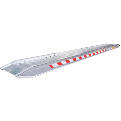 Rampes aluminium renforcé 3.5 M – 3200 kg avec rebords - TRAILERS EQUIPMENT