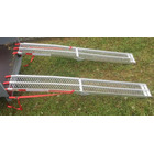 Miniature Jeu de 2 rampes alu caillebotis pliantes 2,27 m - 680 kg N° 0