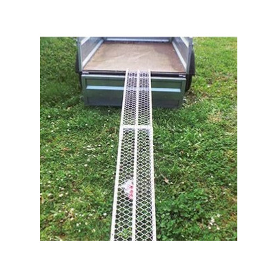 1 rampe alu caillebotis pliante 2,28 m - 225 kg - TRAILERS EQUIPMENT