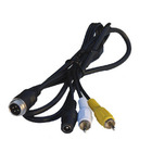 Miniature Kit caméra de recul IDCAM seule + faisceau RCA – Pour moniteur avec entrée vidéo RCA N° 1
