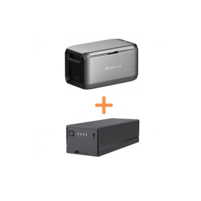 KIT Glacière TOUT-EN-UN 45L + EXTRA BATTERIE - EcoFLOW