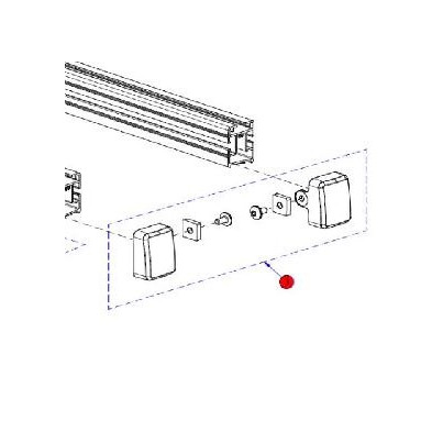 Base rail connecteur Gauche/Droite - Thule