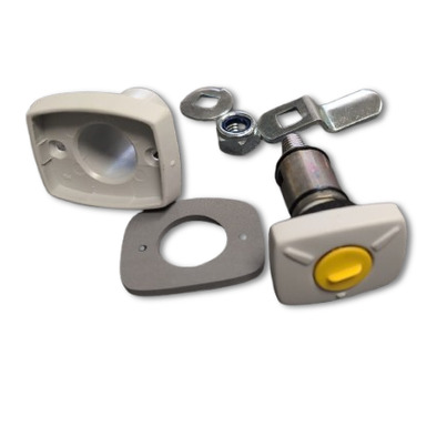 Serrure de Porte soute (Coloris light grey)- FAP