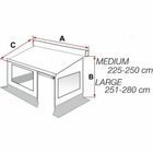 Miniature Privacy Room 375 - Medium / H: 225-250 - FIAMMA N° 1
