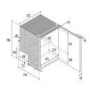 Miniature RÉFRIGÉRATEUR À COMPRESSION C115i Grey - VITRIFRIGO N° 1