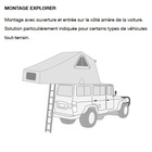 Miniature Tente de toit - OVERZONE NINO CIRANI - 220 X 180 - LARGE EXPLORER - VERT - AUTOHOME N° 5