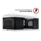 Miniature Tente de toit AIRTOP 360° - MEDIUM - 210 X 145 - COQUE BLANCHE - AUTOHOME N° 5