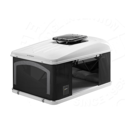 Tente de toit Air-Sky 360° - LARGE X-LONG - 230 X 165 - COQUE BLANCHE - AUTOHOME