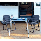 Miniature TABLE DE CAMPING INTEGREE A LA PORTE COULISSANTE - TANSPORTER  T5 & T6  - GRISE VW  N° 0