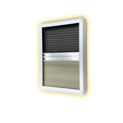 CADRE INTERIEUR AVEC STORE OCCULTANT & MOUSTIQUAIRE - 300 X 450 - AVEC LED - MASIS CADRE INTERIEUR AVEC STORE OCCULTANT & MOUSTIQUAIRE - 300 X 450 - AVEC LED - MASIS