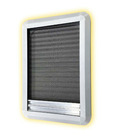 Miniature CADRE INTERIEUR AVEC STORE OCCULTANT & MOUSTIQUAIRE - 300 X 450 - AVEC LED - MASIS N° 4