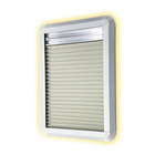 Miniature CADRE INTERIEUR AVEC STORE OCCULTANT & MOUSTIQUAIRE - 450 X 450 - AVEC LED - MASIS N° 3