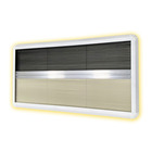 Miniature CADRE INTERIEUR AVEC STORE OCCULTANT & MOUSTIQUAIRE - 850 X 450- AVEC LED - MASIS N° 0