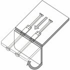 Miniature Tirette de dinette/banquette/table - 40 CM N° 2