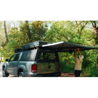 Auvent Autoportant 270° - OUVERTURE droite - GO OVERLAND