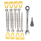 Miniature Piquets de tente - 15cm à visser - Alu-Camp  (lot de 8) - HABA - N° 4