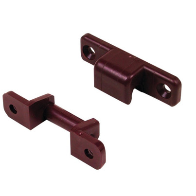 Equerre de fixation de table marron - 2-pcs.- REIMO