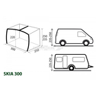 Miniature Solette gonflable SKIA  - 300 x 250 x H250  - BRUNNER N° 1