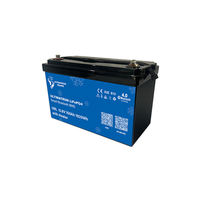 Batterie Lithium LiFePO4 Smart BMS 12.8V 150AH- PRO CHAUFFANTE - ULTIMATRON