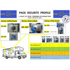 Miniature PACK de 5 verrous composé de 1x1507 + 2x2210 + 1x2107 avec clés identiques - IMC N° 3