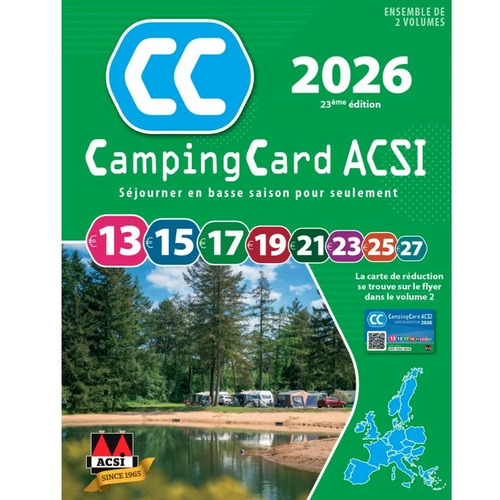 GUIDE ACSI CAMPING & AIRES DE CAMPING CAR - 2026 GUIDE ACSI CAMPING & AIRES DE CAMPING CAR - 2026