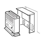 Miniature Niche de protection thermique S 2200 pour encastrement -  Gris titane - TRUMA N° 2