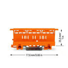 Miniature Adaptateur de fixation - 221-500 - WAGO N° 2