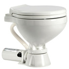 Miniature WC électrique compact 24V à broyeur – cuvette porcelaine, lunette plastique Soft Close blanche – OSCULATI N° 4