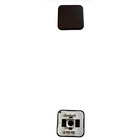 Miniature ATTENTION Produit imparfait | BOUTON de l'interrupteur 220 volts simple couleur marron N° 1