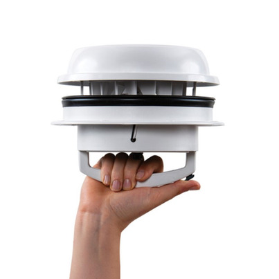 MaxxFan Dome Plus à LED - BLANC - MAXXAIR