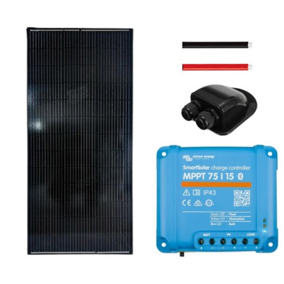 Kit solaire Camping-car - Panneau Solaire 200W / MPPT 75/15 (12/24V)