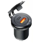 Miniature Prise charge rapide encastrable -  USB + USB-C  N° 3